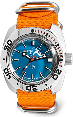 Vostok | Amphibia 710059 Scuba Dude Automatic Self-Winding Diver Wrist Watch