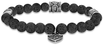 Police Herren-Armband One Size Schwarz 32019269