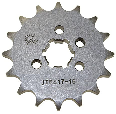 Ritzel 16 Zähne Teilung 428 Typ JTF417 kompatibel mit Kawasaki BN 125 A Eliminator/KD 80 100 / KM 100 / KMX 125 B