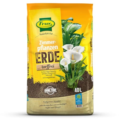 frux® Zimmerpflanzenerde Natürlich Gut torffrei - 40 Liter