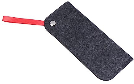 SAFIGLE 2stücke Filz Brillenetui Leichtes Strapazierfähiges Sonnenbrillen Handy-aufbewahrungs-etui Kratzfest Tragbar Mit Seil Modisches Accessoire Für Damen Und Herren Multifunktional