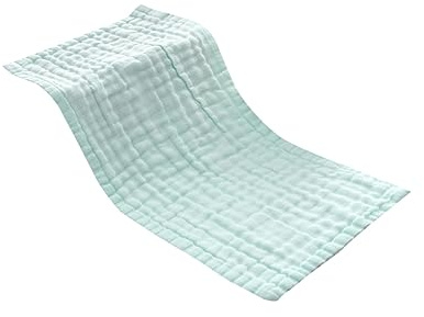ULDIGI Gesichtswäsche Handtuch Aus Saugfähige Babykautschuk Für Neugeborene Für Teething Und Spuckanfälle Unisex Hochdichte Grün