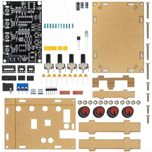 ICL8038 signalgenerator byggsats 5 Hz-400 kHz sinus rektangulär (B) | Sinus, rektangel, triangelutgång, 5 Hz–400 kHz område, för idealisk för elektroniktestning och reparation