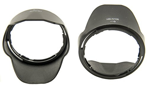 Protastic HB-N106 HBN106 N106 paraluce *** 2 pezzi *** per Nikon 1 NIKKOR 10-100mm f/4-5.6 VR, AF-P DX 18-55mm f/3.5-5.6G VR e AF-P DX 18-55mm f/3.5-5.6G Lens