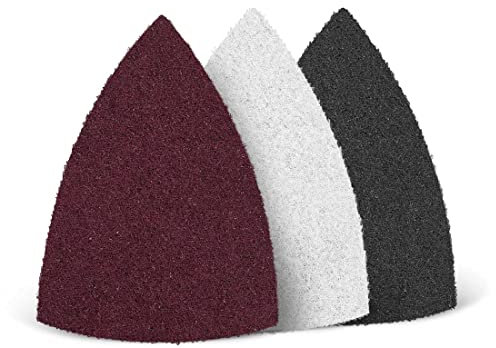 MENZER Fleece Sanding Fleeces, 150 x 100 mm, f. Delta Sanders, Fibre Fleece (PU 10), Medium