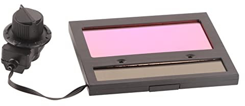 Maschera per saldatura automatica con lente oscurante - 110 x 90mm Pannello per saldatura protezione occhi saldatura elettrica e discolture