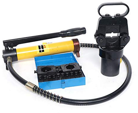 Pinza crimpatrice idraulica manuale 15T con cilindro idraulico 13 dies, 16-500 mm², corsa 22 mm