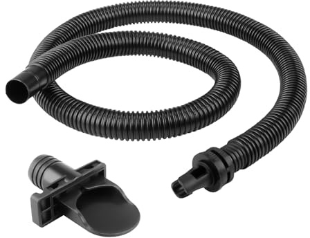 11830 Spa Cover Inflation Hose for Intex - Hot Tub Air Hose & Adapter Fits for Intex Portable Spa Tub 28403E, 28403VM, 28405CA, 28405E, 28407E, 28407VM, 28409E, 28413WL, Replacement Parts