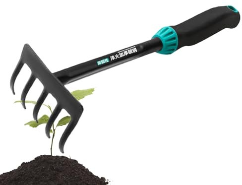 Pala da giardino | Pala trapianto di fiori | Utensili manuali per scavare serra | Portatile e leggero | Nero | Blu | Nero e Blu | Colore nero marrone | Uso per il giardino