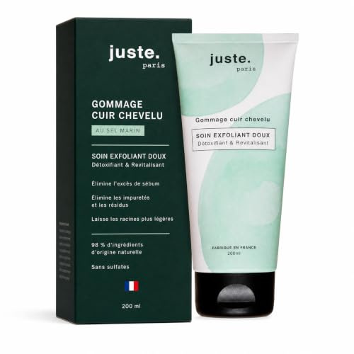 Juste Paris Gommage Cuir Chevelu au Sel, Head Spa & Massage Relaxant