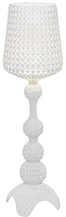 Kartell Kabuki Intérieur, Lampadaire avec Variateur de Lumière, Blanc Opaques