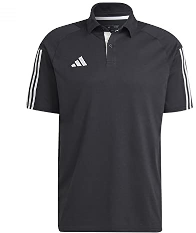 Adidas Herren Tiro 23 Competition Poloshirt (Short Sleeve), Schwarz, XXL
