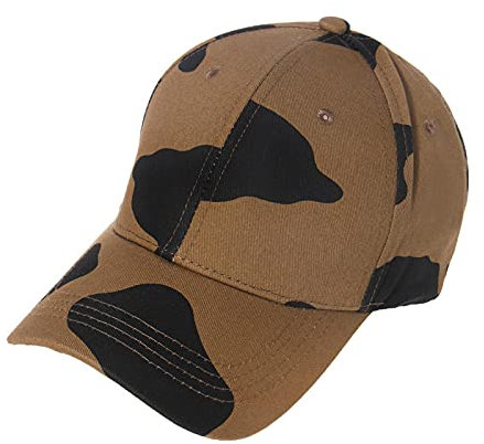 Baseball Cap Damen Basecap Kappe Herren Unisex Mütze Hut Baseballkappe Beliebte Gestreifte Kuhmuster- Weiblicher Trend Frühling Und Herbst Sonnenschutzkappe Sonnenhut Rebound Cap Eins