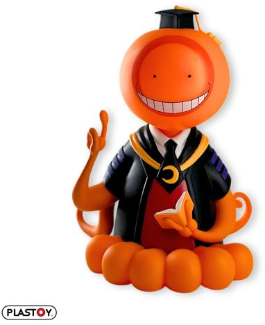 Plastoy Assassination Classroom Spardose Koro Sensei Orange - Kunststoff - 16 cm