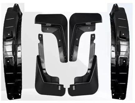 Auto Für Geely Für ZEEKR 001 EV 2022 2023 Kotflügel Zubehör Schlamm Klappen Anti-splash Guards Kotflügel Vorne Hinten Rad Auto Stying Zubehör(6 STÜCK)