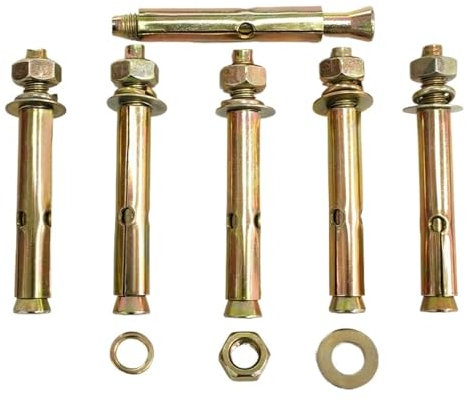 Edelstahl Anker Spreizdübel Ankerbolzen für Wand, Edelstahl-Erweiterung, Wandanker, 5 Stück