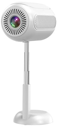 Begchy Proiettore Smart Android Dual Band 2.4G 5G WiFi Supporto 4K 1080P HD Film 3D Freestyle Home Theater da Soffitto Spina UE