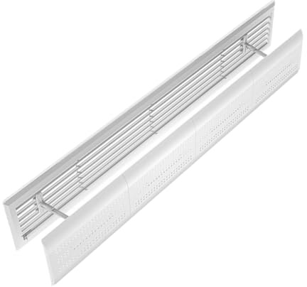 NUOBESTY Déflecteur Aération Pour Climatiseur Mural Déflecteur De Ventilation Pare-brise De Climatiseur Facile à Installer Nettoyer