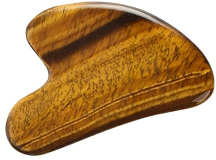HONMEET Tigerauge Gua Sha Massagewerkzeug Dolphin Schabebrett Für Gesicht Körper Muskelentspannung Schmerzlinderung Wellness Massagegerät