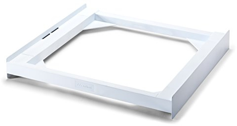 Meliconi Torre Basic Verbindungsrahmen Waschmaschine u. Trockner, Technopolymer, Bianco M