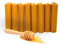 Velas de Miel de Abeja para Rituales 100% Natural Española Cera Pura - Hechas a Mano - Origen España - SIN PARAFINA (Pack de 8, 10 cm x 2,2 cm)