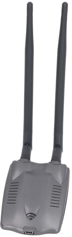 Tarjeta de Red Inalámbrica USB, Adaptador WiFi 2.4GHz 300Mbps con Antenas Externas Duales, Compatible con IPC, Set Top Box, NVR