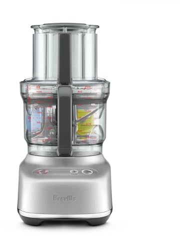 Breville BFP610 Sous Chef 9 Cup Food Processor, Small, Brushed Stainless Steel