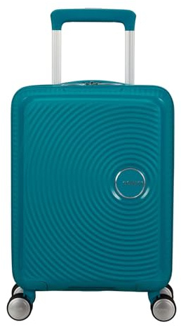 American Tourister Soundbox Mini - Trolley XS, Bagaglio Bambini, 47 cm, 22 L, Blu (Deep Teal)