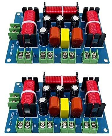 2 altoparlanti da 200 W, doppia altezza + media + basso, altoparlante a 4 vie, divisori di frequenza audio, altoparlanti home theater