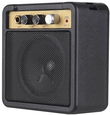 Mini amplificateur de guitare portable 5 W avec prise casque pour guitare électrique
