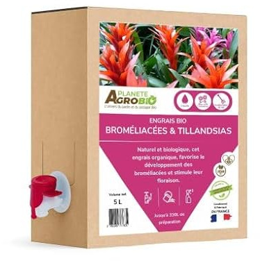 Engrais bio 2.5-2.5-5.0 broméliacées et tillandsias 5L