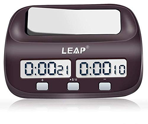 LEAP Digitale Multifunktions - Display Schachuhr Count Up Down Timer elektronische Brettspiel -Wettbewerb Clock Gift Box