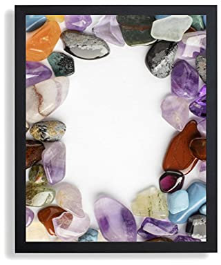 Bilderrahmen Opal X | 33x98 cm | Schwarz matt | Antireflex Kunstglas | Poster Puzzle Diamond Painting Drucke