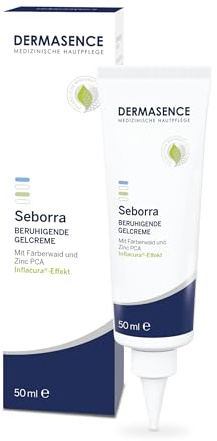 DERMASENCE Seborra Beruhigende Gelcreme, 50 ml | Begleitpflege bei Akne-Behandlung, mit Niacinamid und Zink PCA, beruhigt Rötungen, nicht komedogen, als Make-up-Grundlage