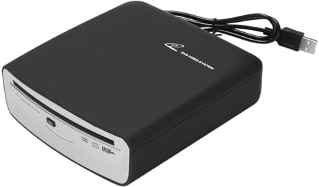 Lecteur CD Externe USB Universel pour Voiture Android Navigation/TV/Ordinateurs Portables avec Port USB Plug and Play (Android Version 4.4 et supérieure)
