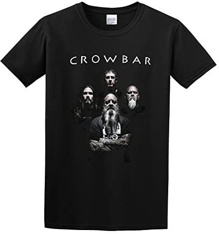 Crowbar Band Vintage Mens Tees Shirt Black 3XL