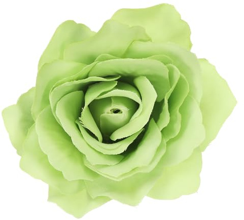 PATIKIL Rose Boho Haarspangen, Stoffblumen-Broschen für Frauen Hochzeit Party Tanzkleid Kleidung Zubehör Valentinstagsgeschenke, Grün