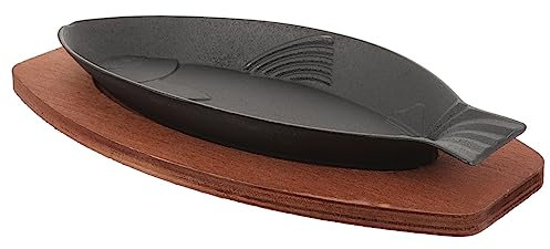 CONGARTENO 8pièces Plateau à Antiadhésif Forme De Poisson Plaque De Pour Barbecue Et Friture Pour Et Poisson