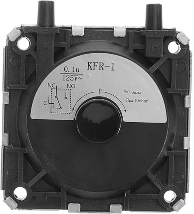 Repair Air Pressure Switch for Gas Boiler Parts, Black Plastic