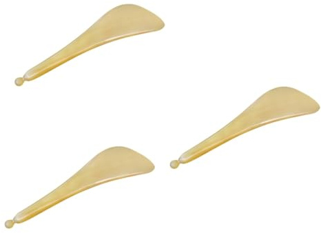 Ipetboom 3stücke Horn Eye Massage Stick Für Und Natürlicher Hautpflege-massage-stick Vielseitig Einsetzbar Augenpflege Design Leicht Und Tragbar Für Entspannende Anwendungen