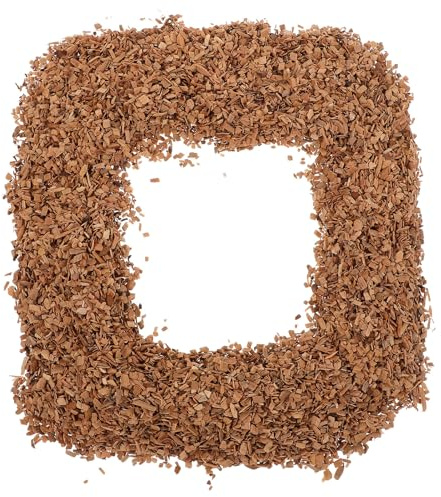 Uonlytech Trucioli di Legno di Ciliegio per Barbecue e Affumicatura, Migliorano Aroma e Mantengono Succosità, 1 Sacchetto per Griglia e Affumicatore