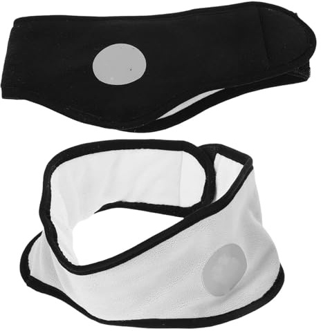 Toyvian 2pcs Adjustable Sleep Earmuffs with Noise Cancelling and Light Blocking Features, Comfortable Cotton and Polyester Material, Suitable for Traveling at Home Use, Warm and Sturdy