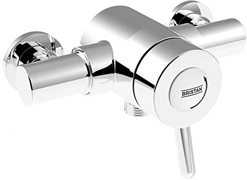 Bristan Traditional Exposed Thermostatic Mixer Lever Shower Valve 110mm 155mm