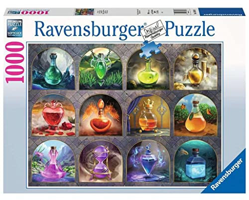 Ravensburger Puzzle 16816 - Zaubertrank - 1000 Teile Puzzle für Erwachsene und Kinder ab 14 Jahren, Puzzle mit Fantasy-Motiv [Exklusiv bei Amazon]