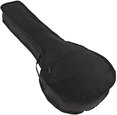 Tragbarer Taschenkoffer mit Seitentasche Zum Einer Akustischen Mandoline Im A Stil