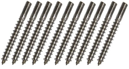 Generisch M4x60 - 10 Stück Edelstahl V2A Rostfrei Innensechskant Schrauben