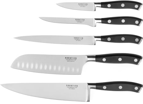 SABATIER TROMPETTE Vulcano - Set 5 couteaux de cuisine