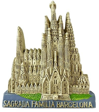 Sagrada Familia Kühlschrankmagnet, Barcelona, Spanien, 3D, Reise-Souvenir, Kühlschrankdekoration, Magnetaufkleber, Bastel-Kollektion