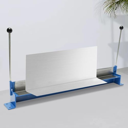 Biegemaschine, 110x18x15cm Blechbiegemaschine-36 Zoll, Großen Bereich (0-135°) des Biegewinkels für Kohlenstoffstahl, Kupferplatte, Aluminiumplatte, weiches Aluminium
