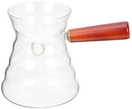Garneck cafetière en Verre Serveur à café Tasses à thé Turques pichet Expresso Carafe à café Machines à théière en Verre thiere The en cafetière Turque Porte- Un
